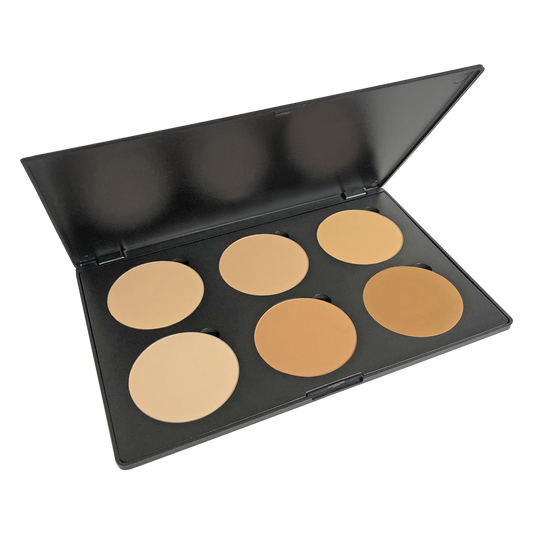 6 Well Dual Powder Palette